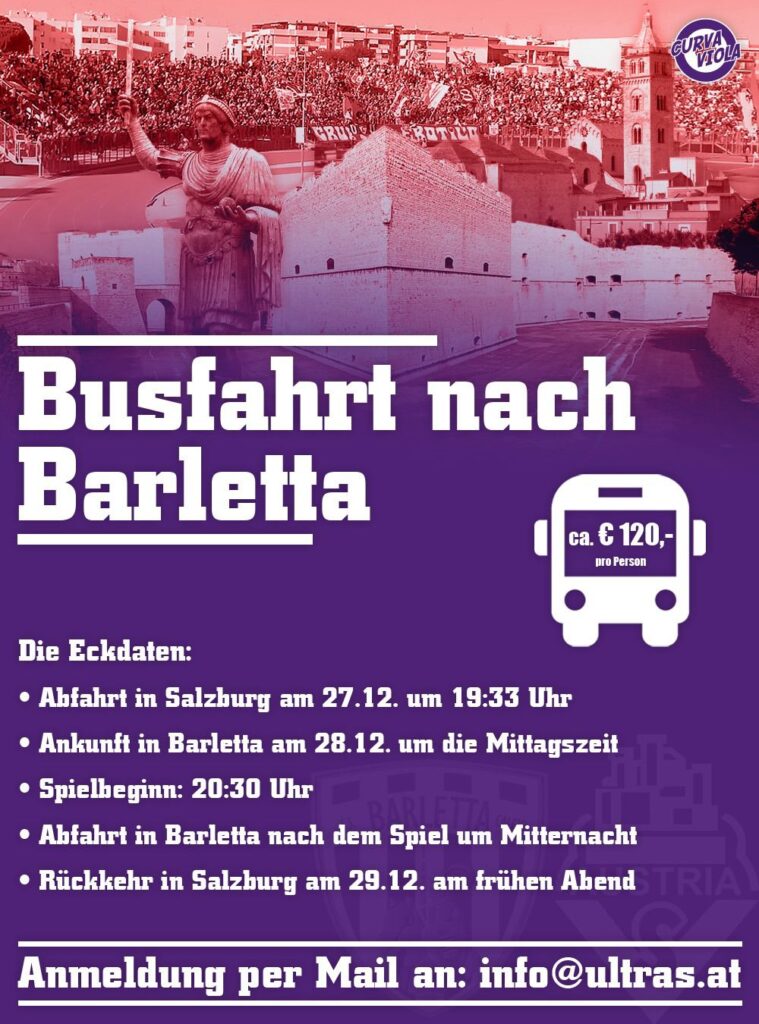 Bus nach Barletta