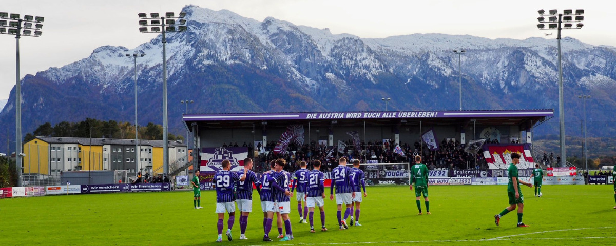Heimsieg Austria Salzburg gegen Dornbirner SV
